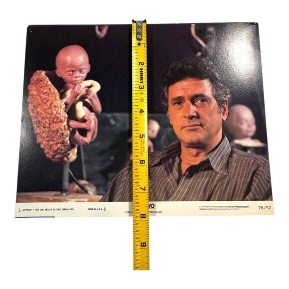 Vintage 1976 Embryo Movie Lobby Cards Set Of 5 Advertising 8x10 Promo Picture - Picture 5 of 5